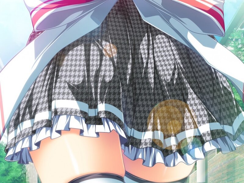 Anime Character Skirt — Black