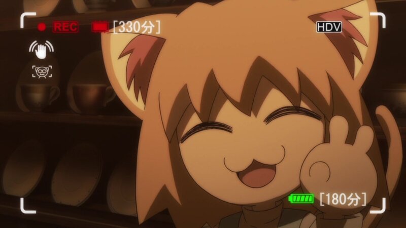 anime character smiling