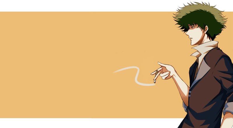 anime character smoking