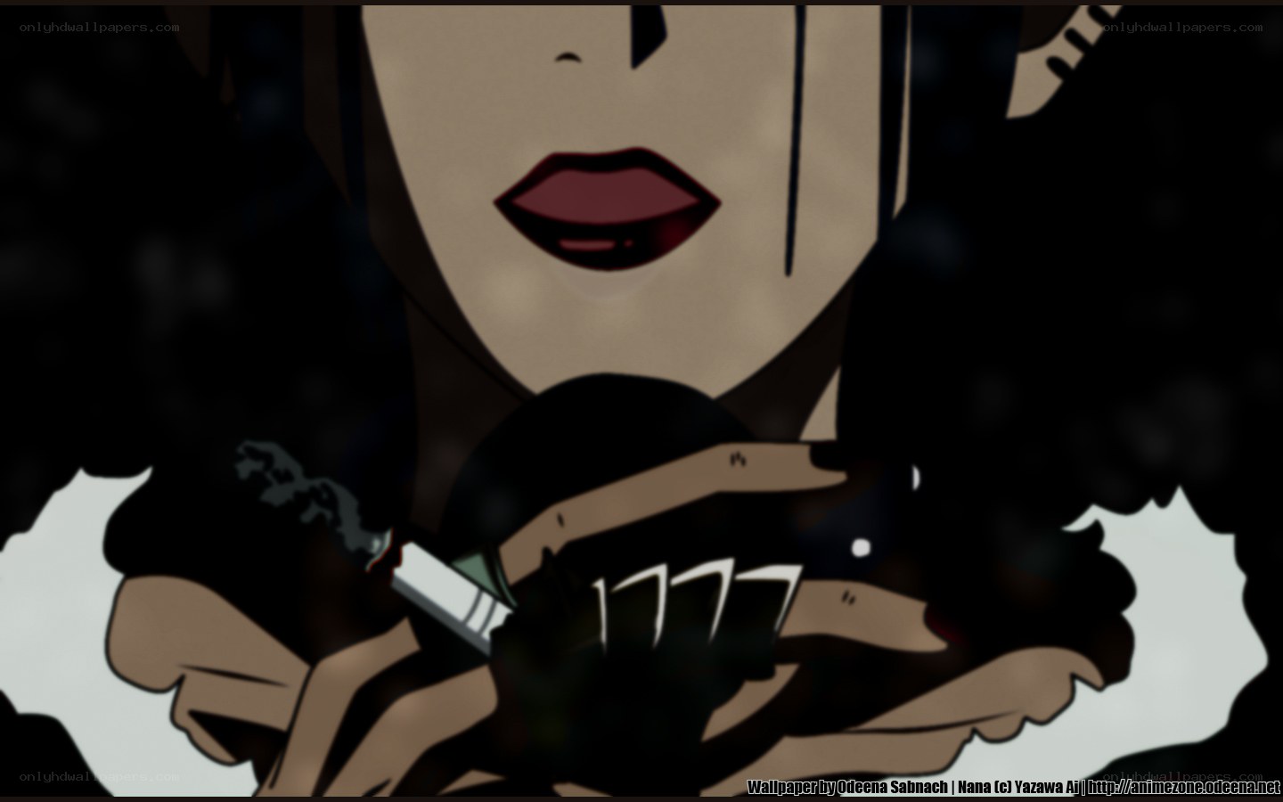 anime character smoking