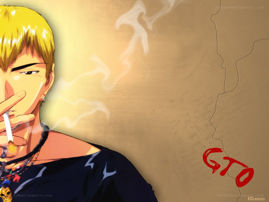 anime character smoking