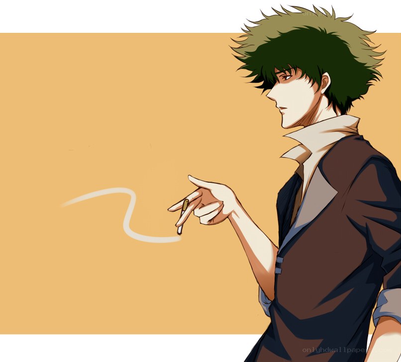 anime character smoking