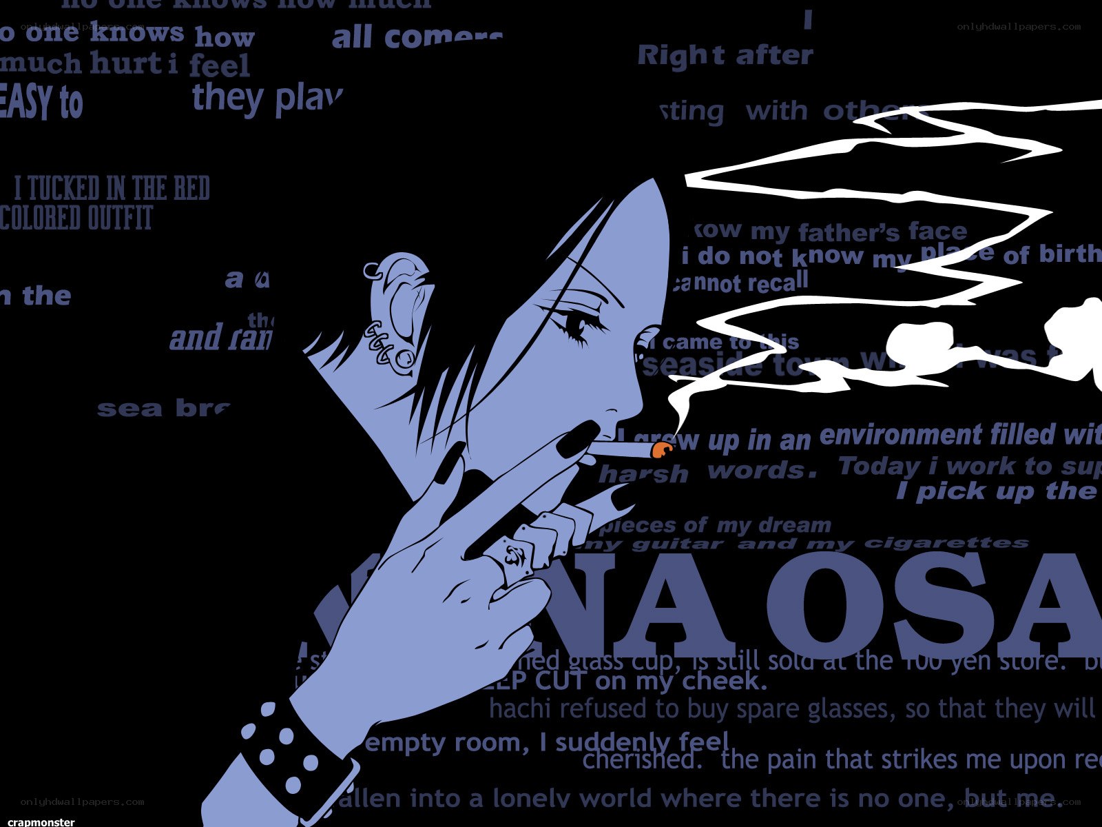 anime character smoking cigarette