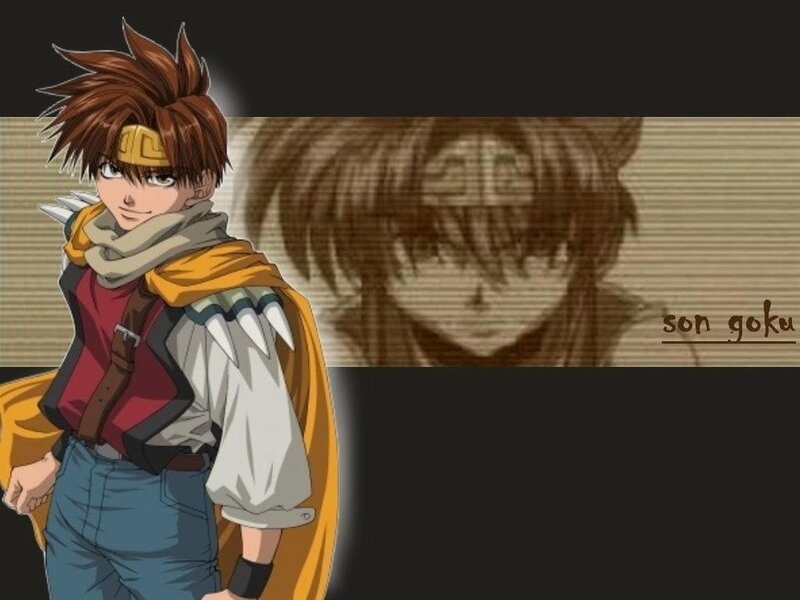 Anime character Son Goku