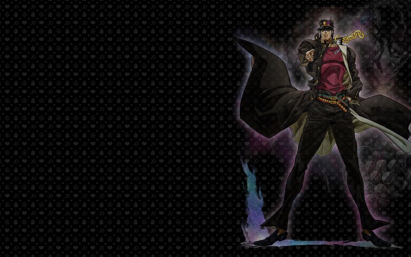 Anime Character Standing — Black, Dramatic, Manga, Coat