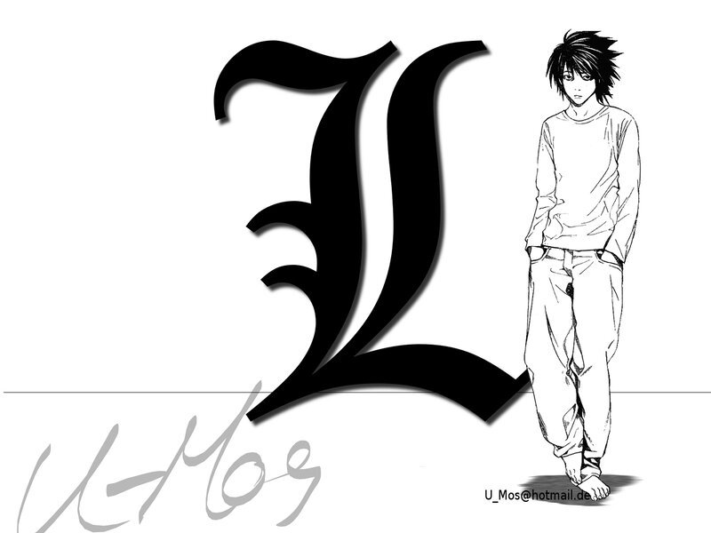 Anime Character Standing — Black, Neutral, Manga