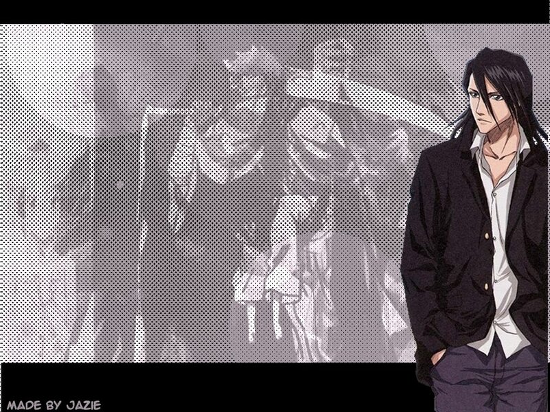 Anime Character Standing — Black