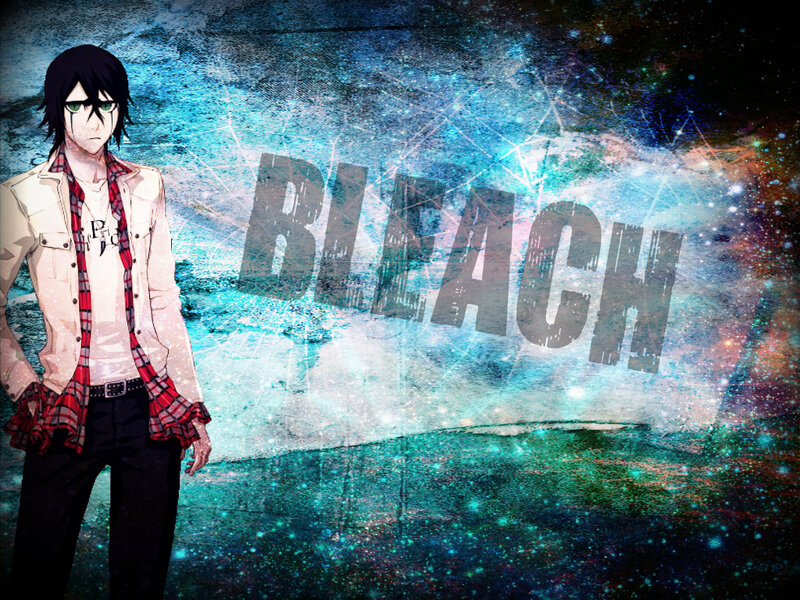 Anime Character Standing — Blue, Dramatic