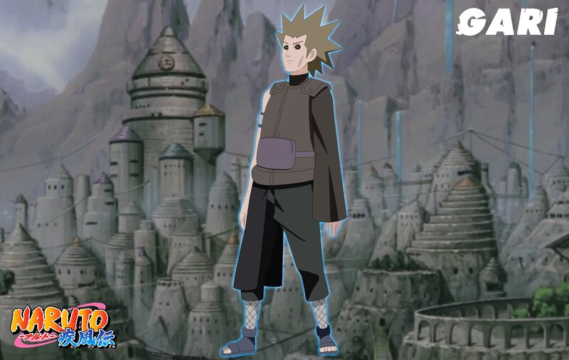 Anime Character Standing — Gray, Dramatic, Castle