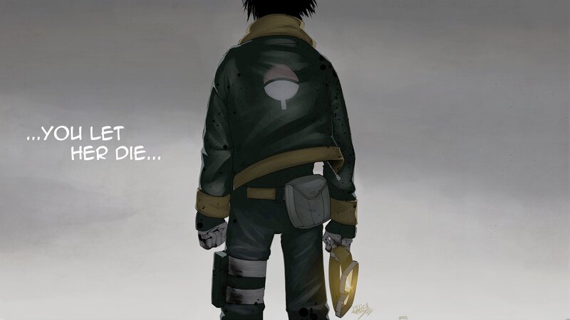 Anime Character Standing — Gray, Dramatic, Digital Art