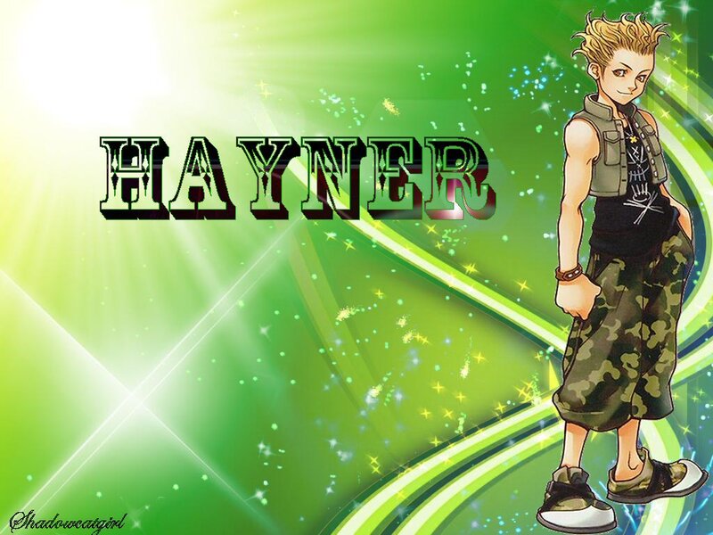 Anime Character Standing — Green, Energetic