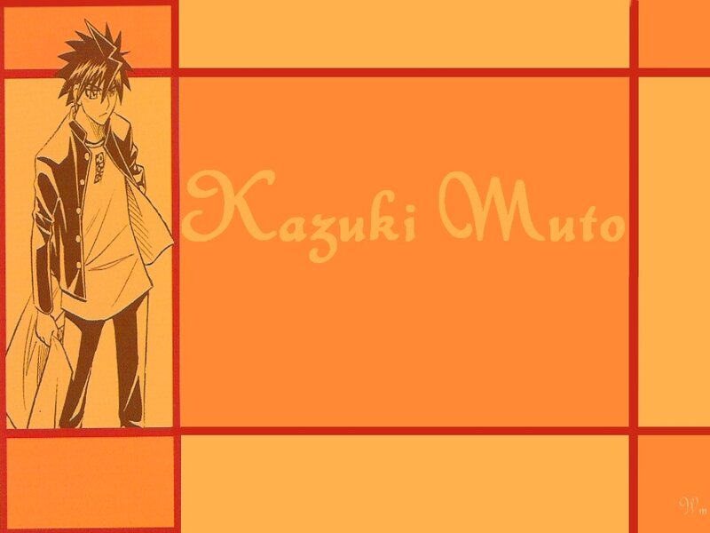 Anime Character Standing — Orange, Neutral