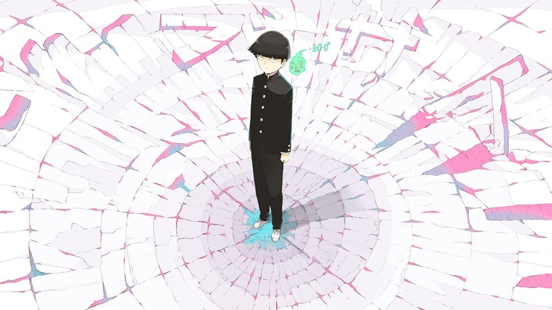 Anime Character Standing — White, Dramatic