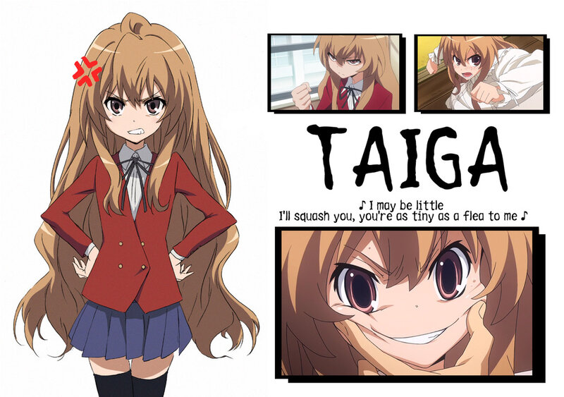 Anime character Taiga