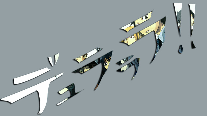 anime character text design