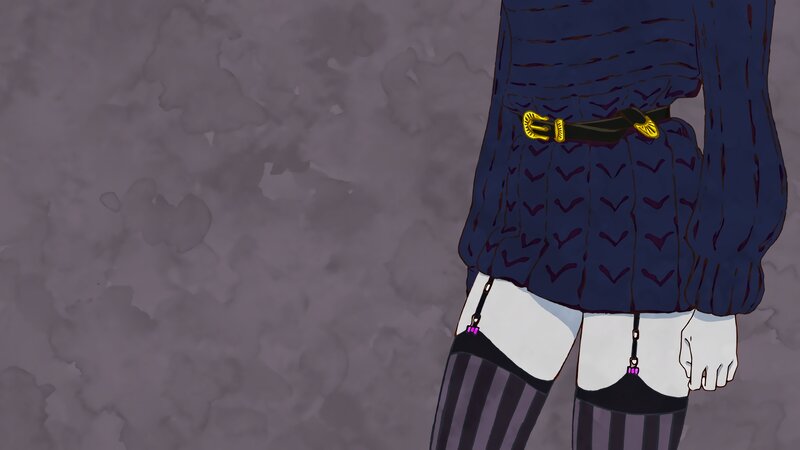 Anime Character Torso — Blue