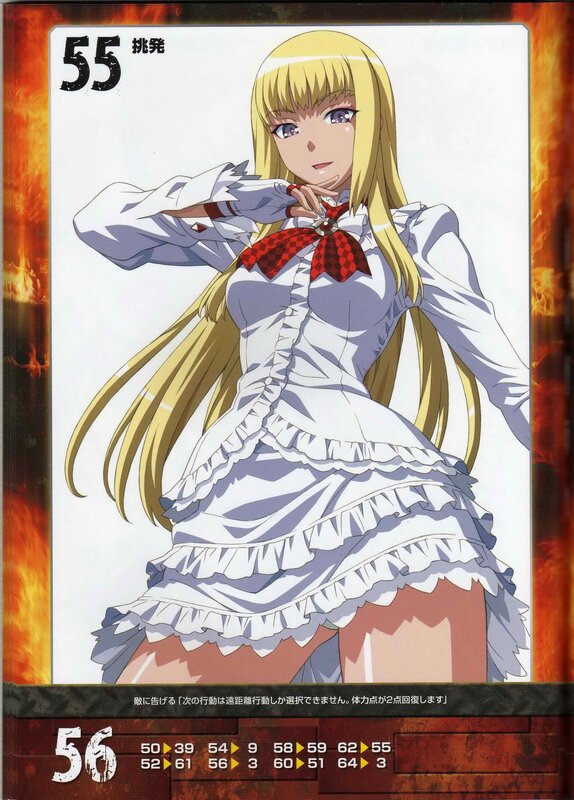 anime character trading card