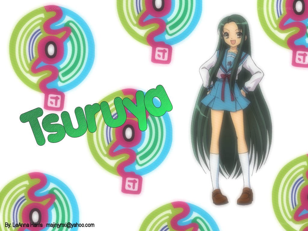 Anime character Tsuruya