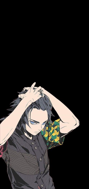 Anime Character Tying Hair