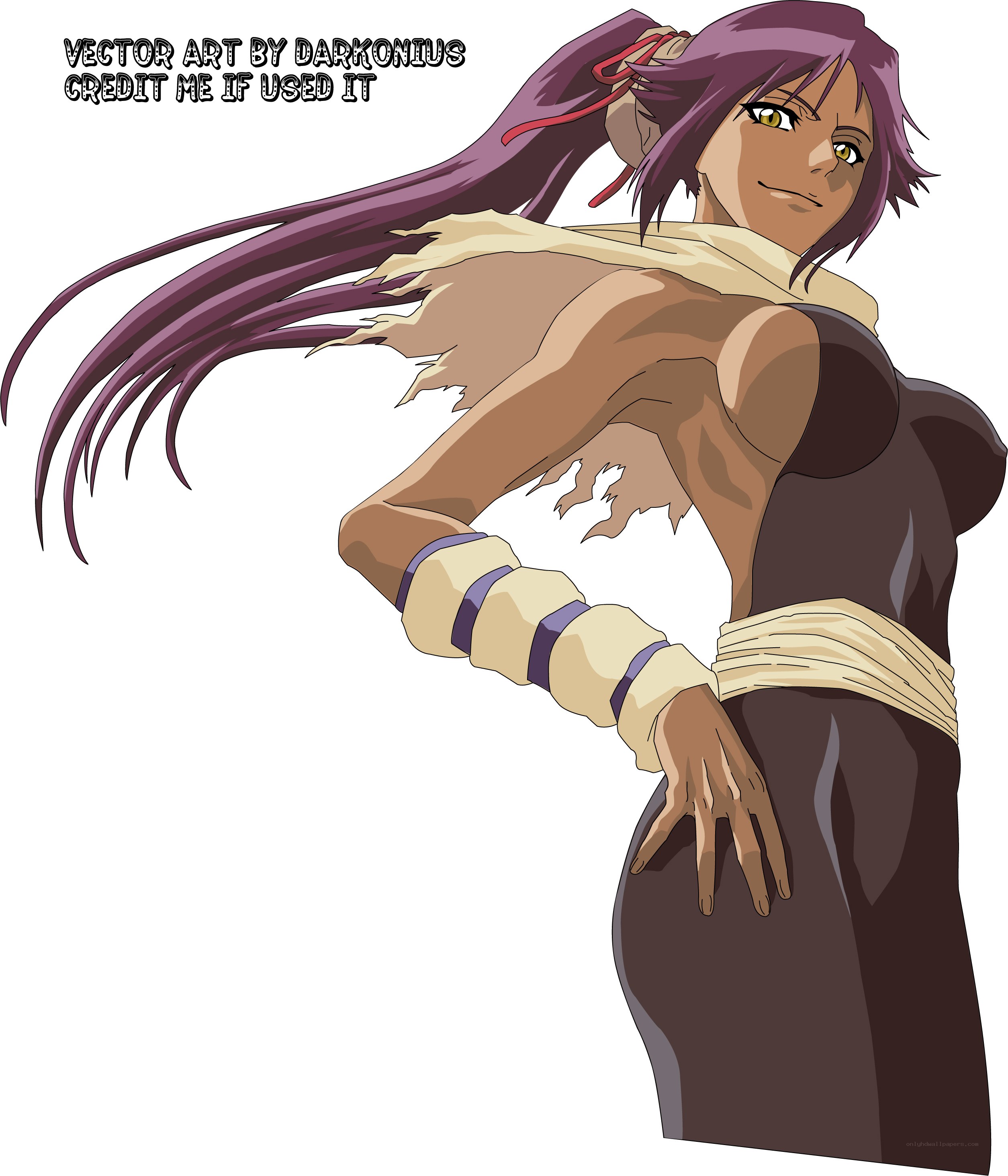 anime character vector art