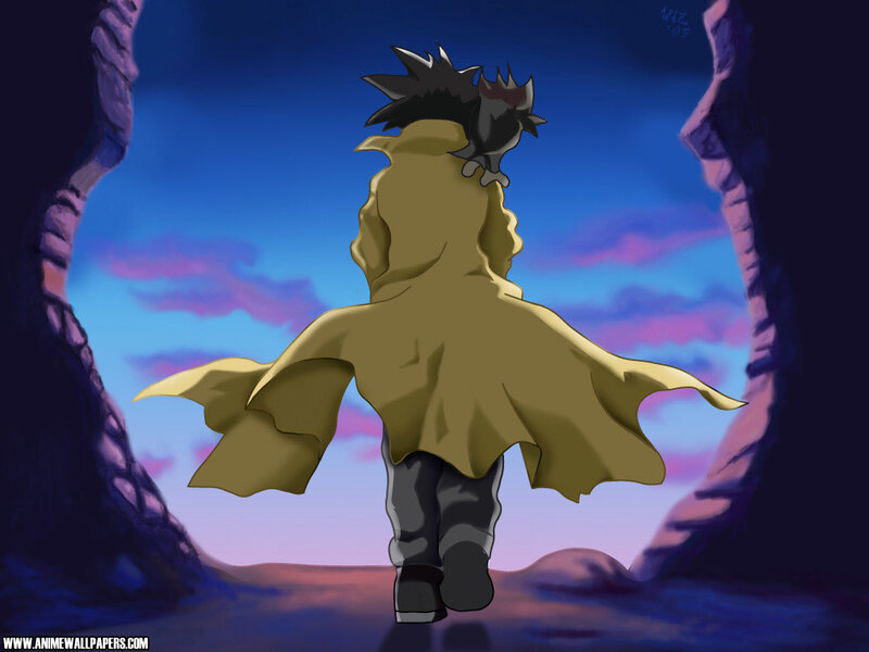 anime character walking away