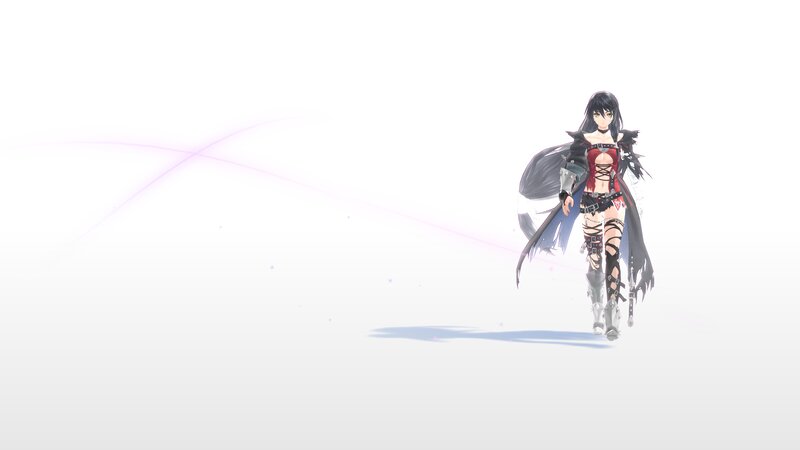 Anime Character Walking — White