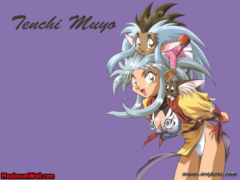 Anime character with animal companions