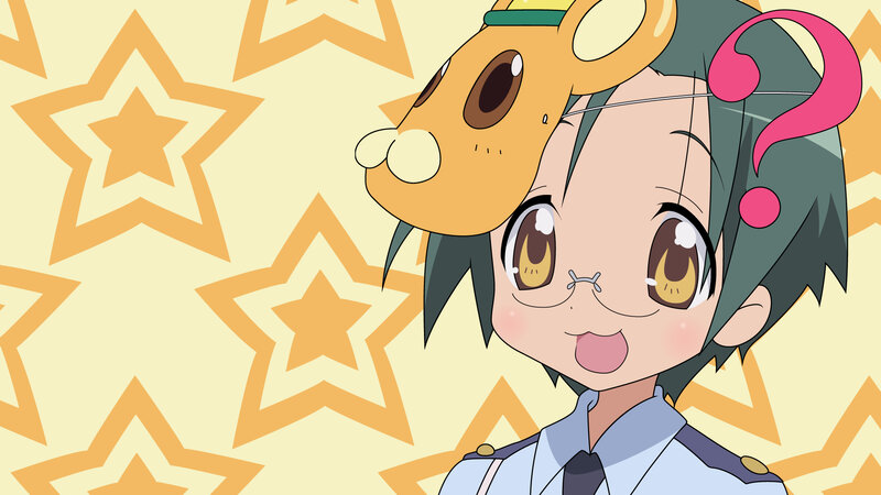 anime character with animal hat