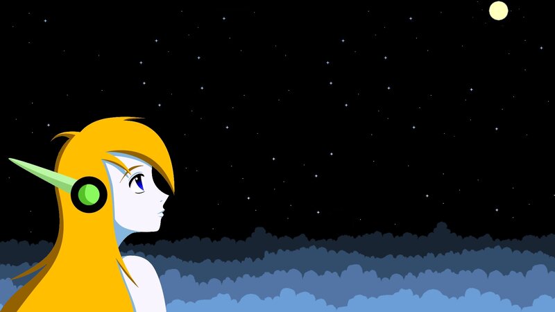 Anime Character with Antenna