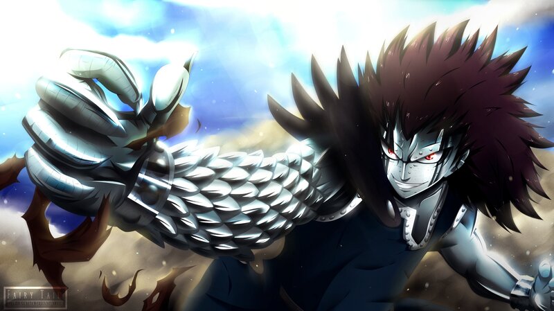Anime Character with Armor — Blue