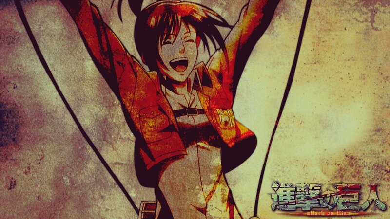 Anime Character with Arms Raised