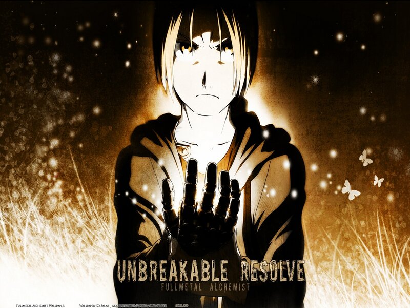 Anime Character with Automail Hand