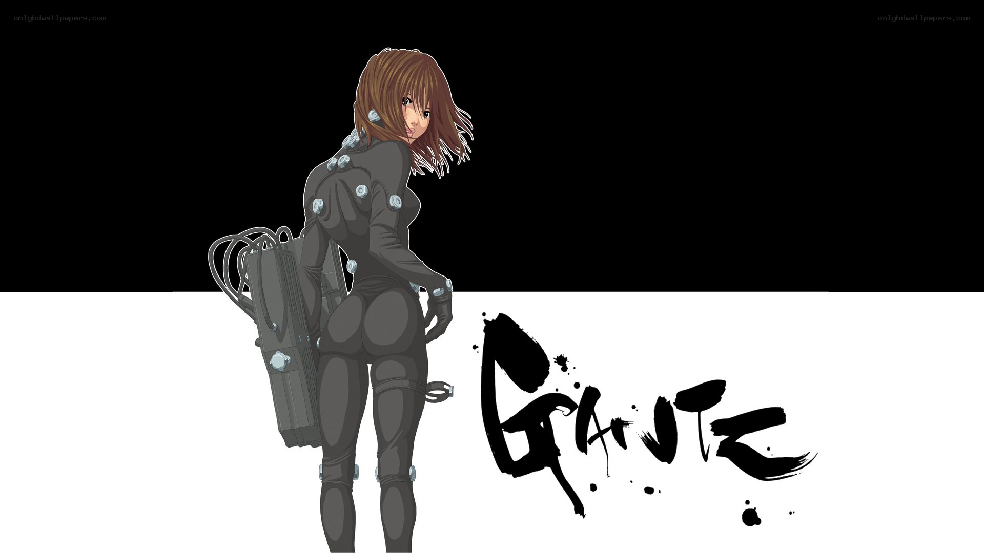 anime character with backpack