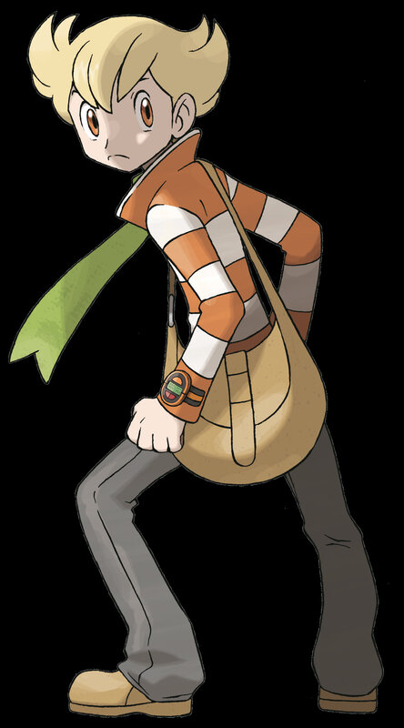 anime character with backpack