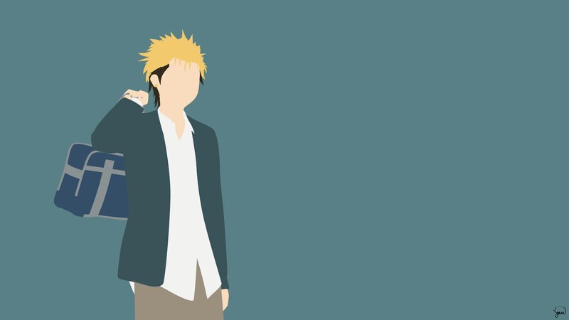 Anime Character with Bag