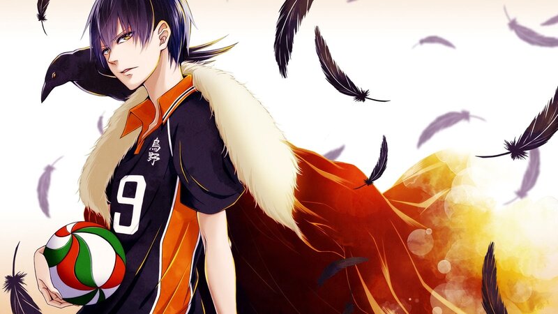 Anime Character with Ball
