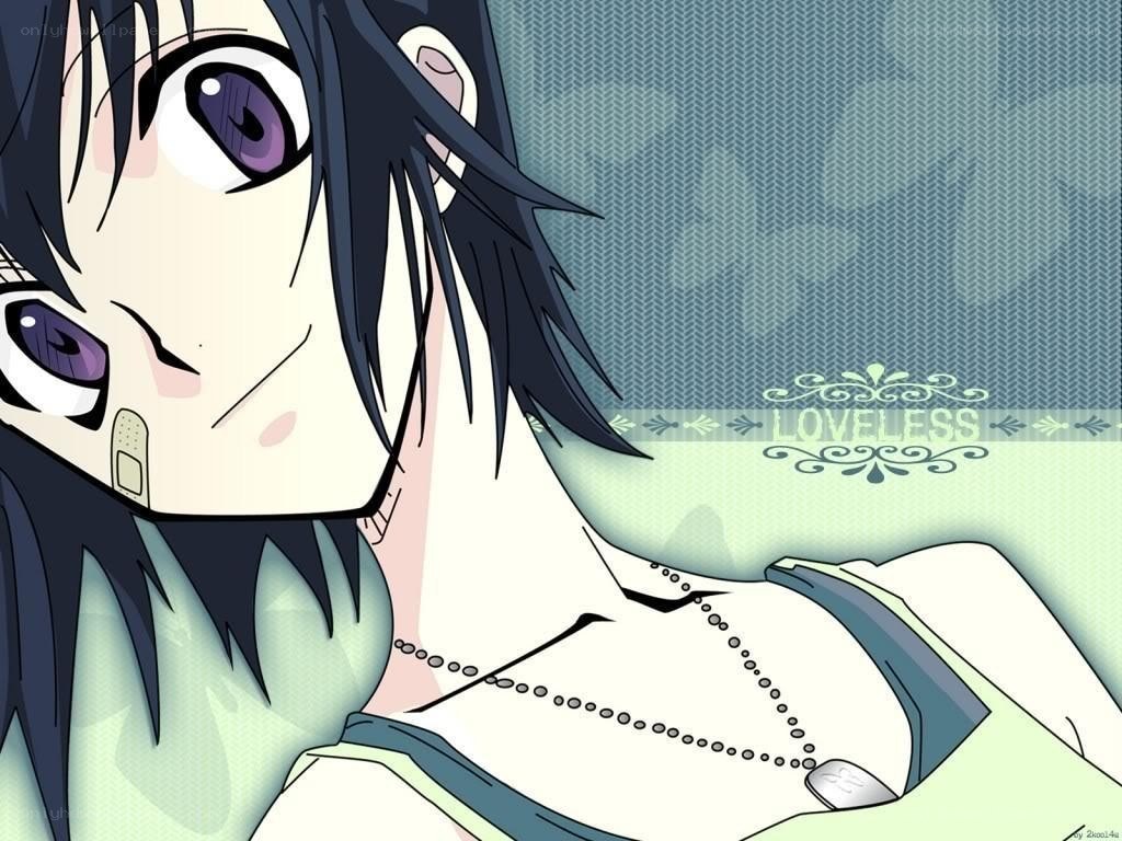 anime character with bandage