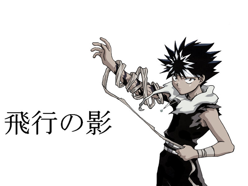 Anime character with bandaged arm