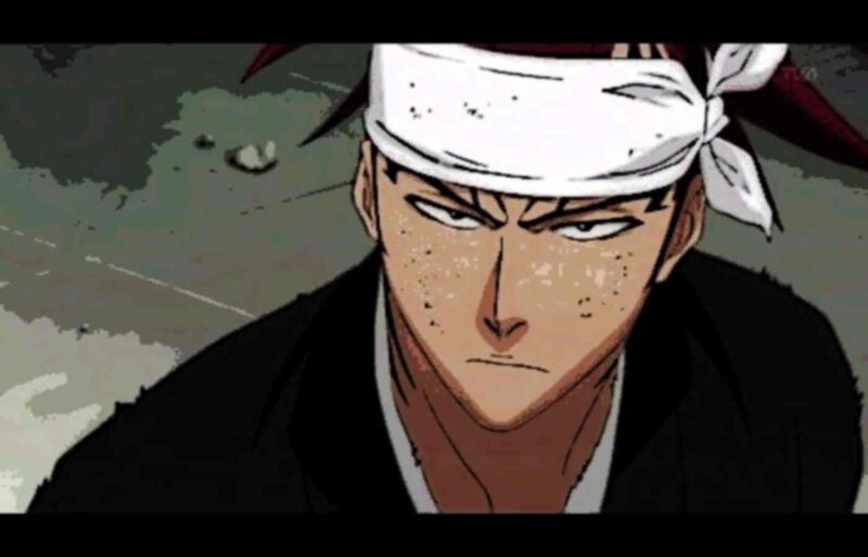 anime character with bandaged head