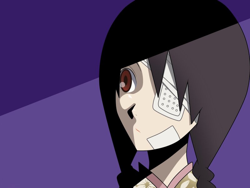 anime character with bandages