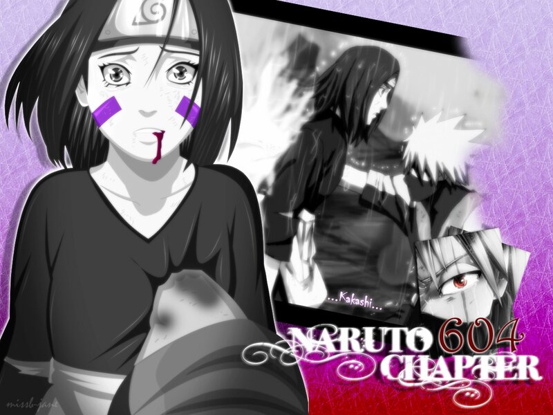 Anime Character with Bandages — Purple