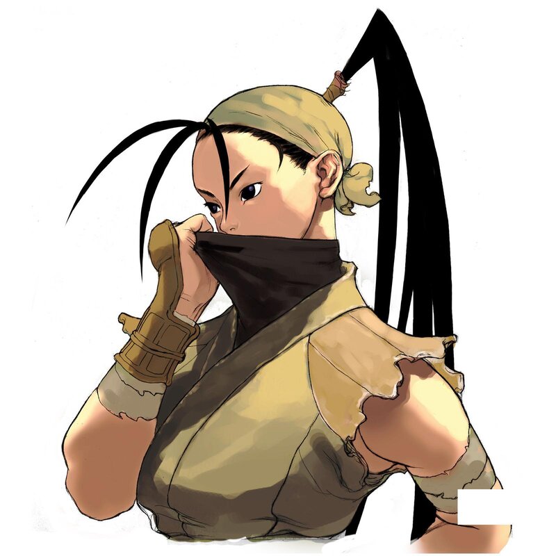 anime character with bandana