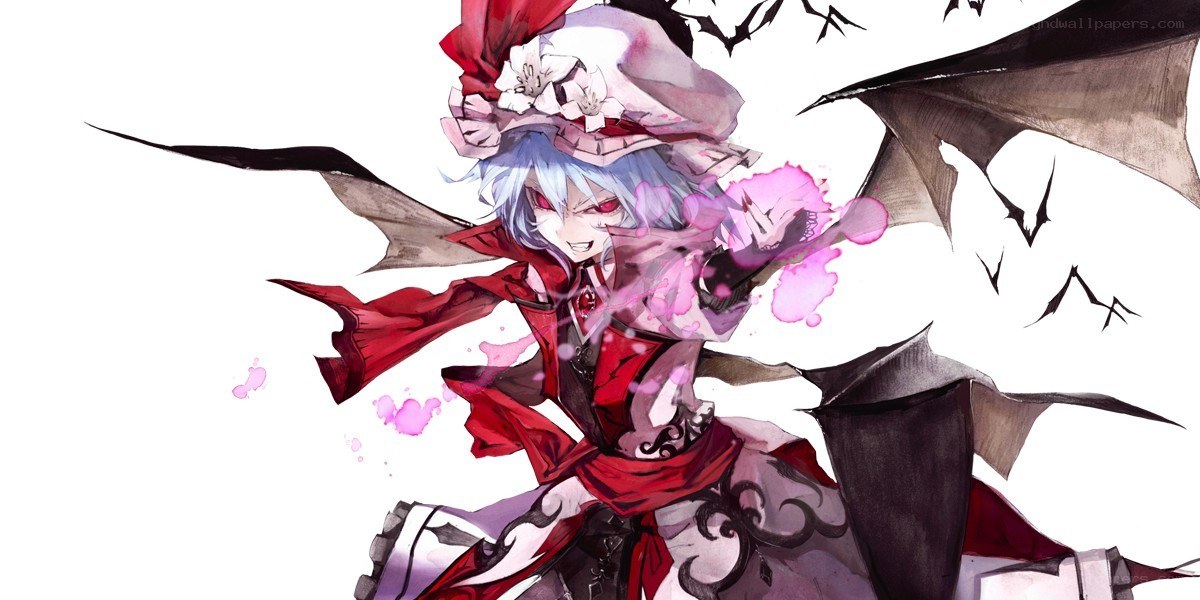anime character with bat wings