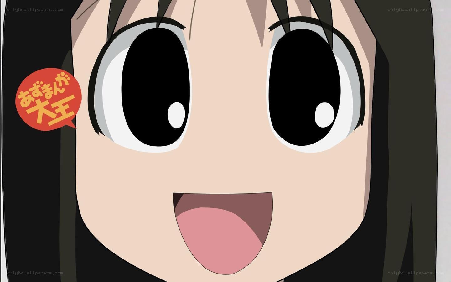anime character with big eyes