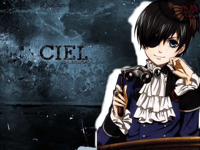 Anime Character with Binoculars
