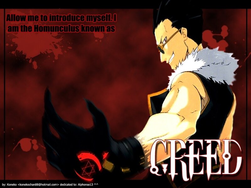 Anime Character with Black Glove — Red