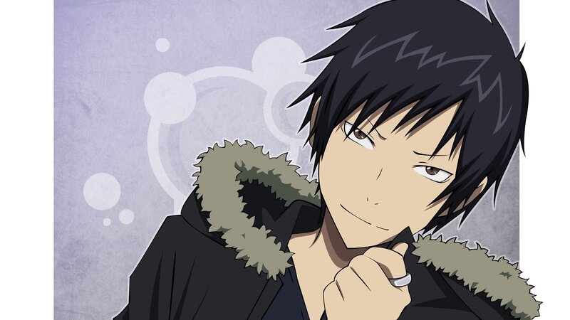 anime character with black hair