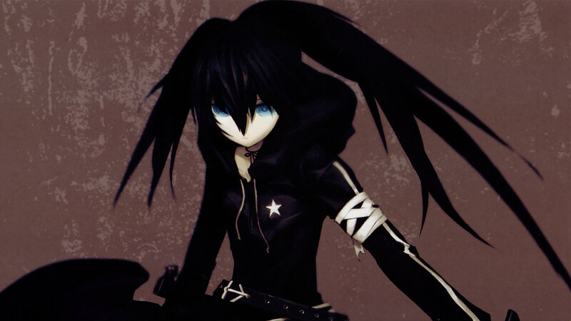anime character with black hair