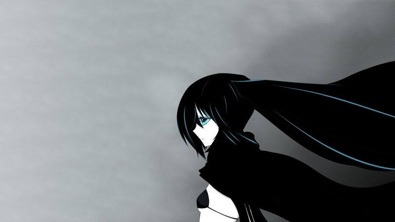 anime character with black hair