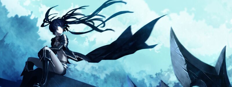 anime character with black hair
